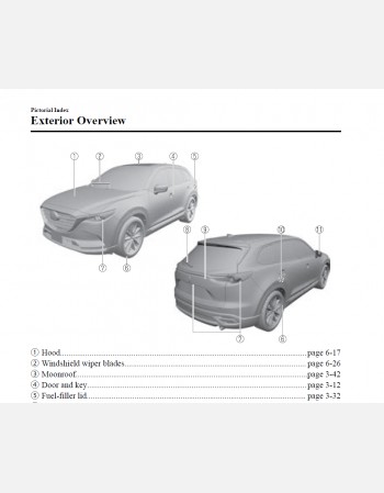mazda cx-9 2021 owners manual